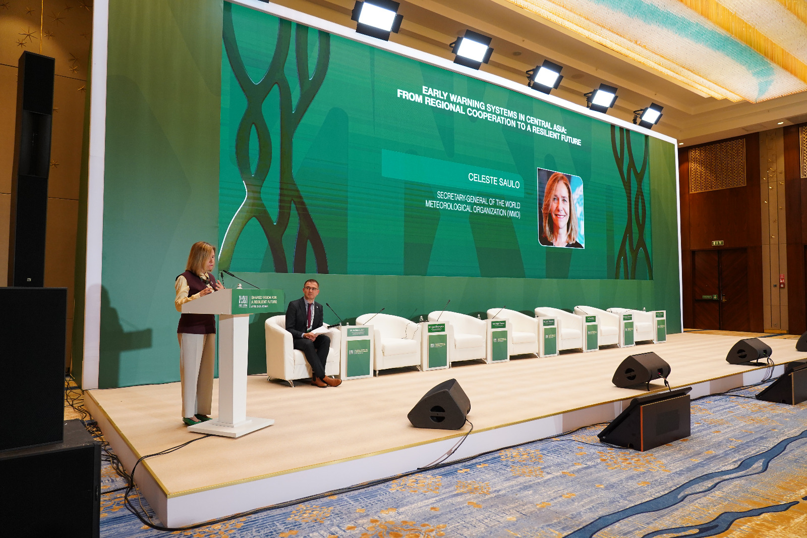 Kazhydromet held a panel session on the early warning system in Central Asia within the framework of the Economic Zone