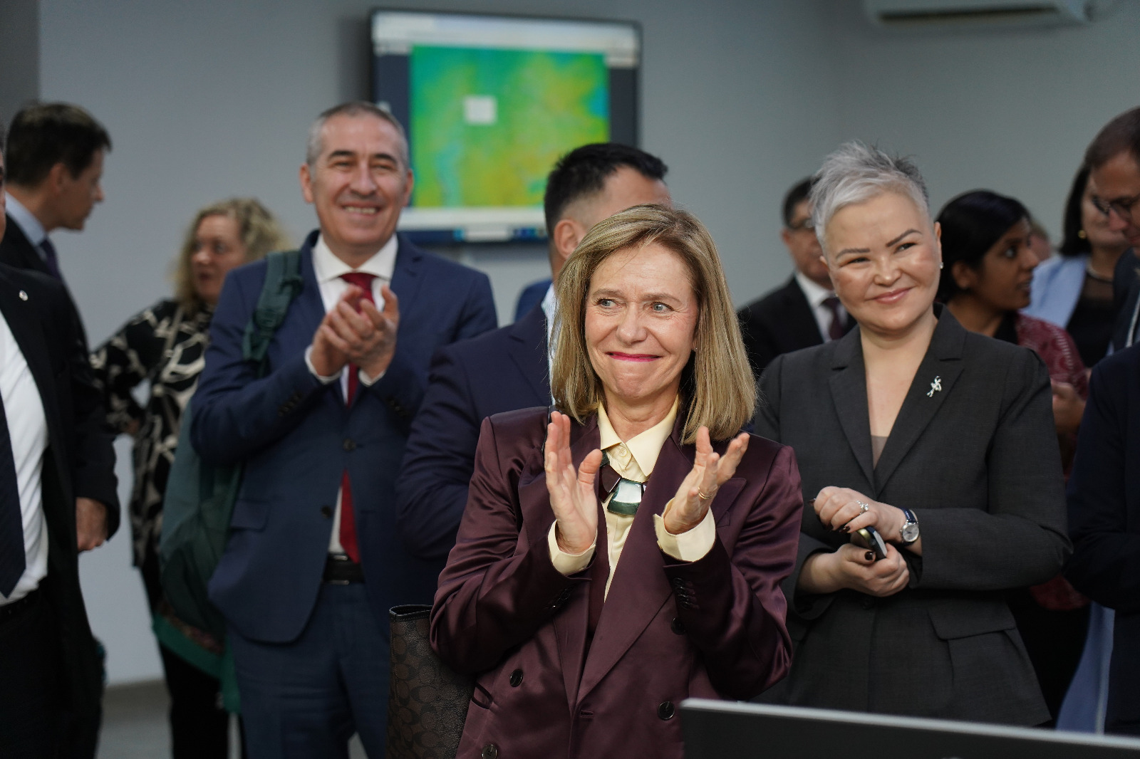 Secretary General of the World Meteorological Organization Celeste Saulo, as well as permanent representatives of the organization's members, visited Kazhydromet RSE.