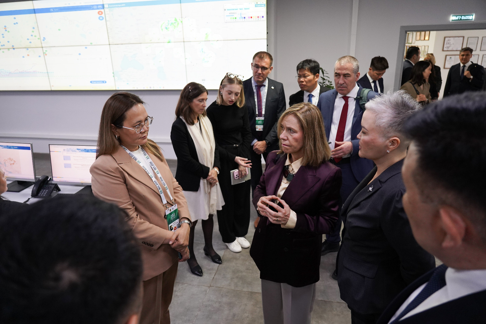 Secretary General of the World Meteorological Organization Celeste Saulo, as well as permanent representatives of the organization's members, visited Kazhydromet RSE.