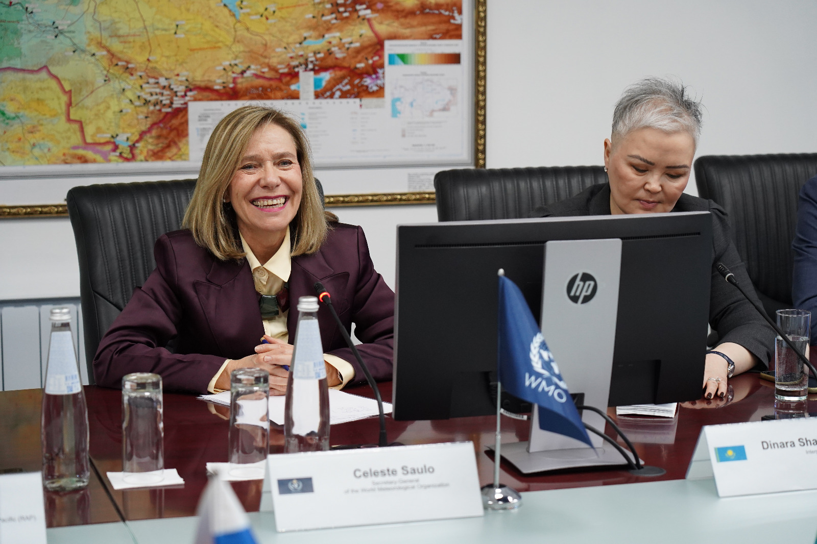 РГП “Казгидромет” организовал многосторонние встречи с представителями национальных гидрометеорологических служб стран Азии при участии Генерального секретаря Всемирная метеорологическая организация Селеста Сауло