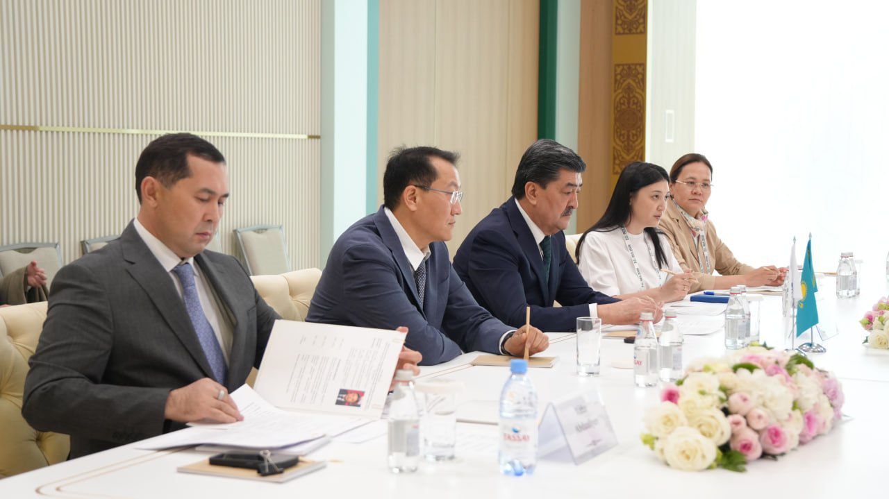 WMO Secretary General Celeste Saulo met with Minister of Ecology Yerlan Nysanbayev